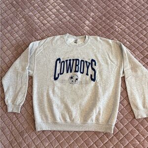 Dallas Cowboys Gray Sweatshirt